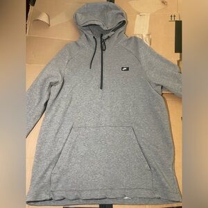 Nike Knit Lined Hoodie With Neck Cover XL